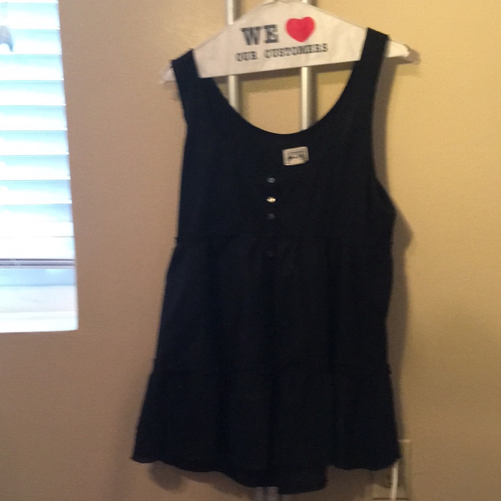 Converse One Star tiered tank top